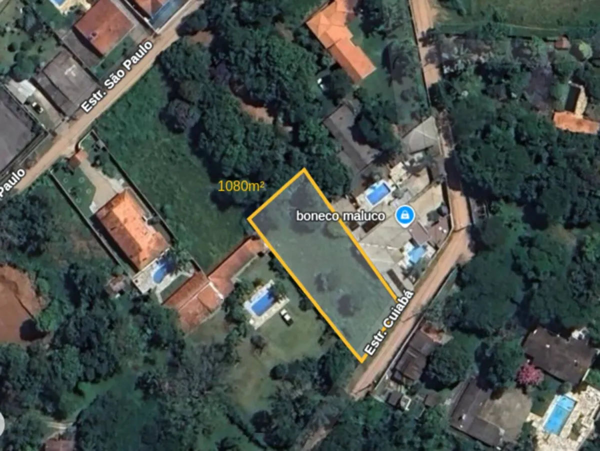 Terreno 1080m² no Jardim Estância Brasil em Atibaia